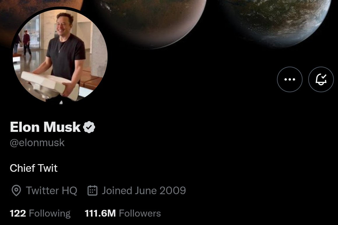 Sink Enters Elon Musk s Twitter Profile Pic EONMSK News