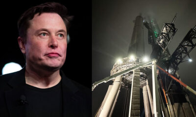 Elon Musk Starship Booster static fire