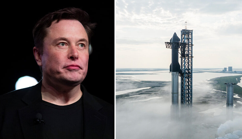 Elon Musk Starship Launch March