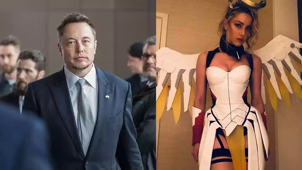 Elon Musk amber heard mercy image