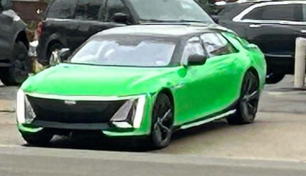 green Cadillac Celestiq