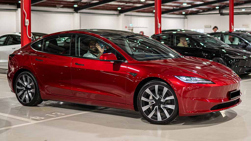 Upgraded Tesla Model 3 Highland