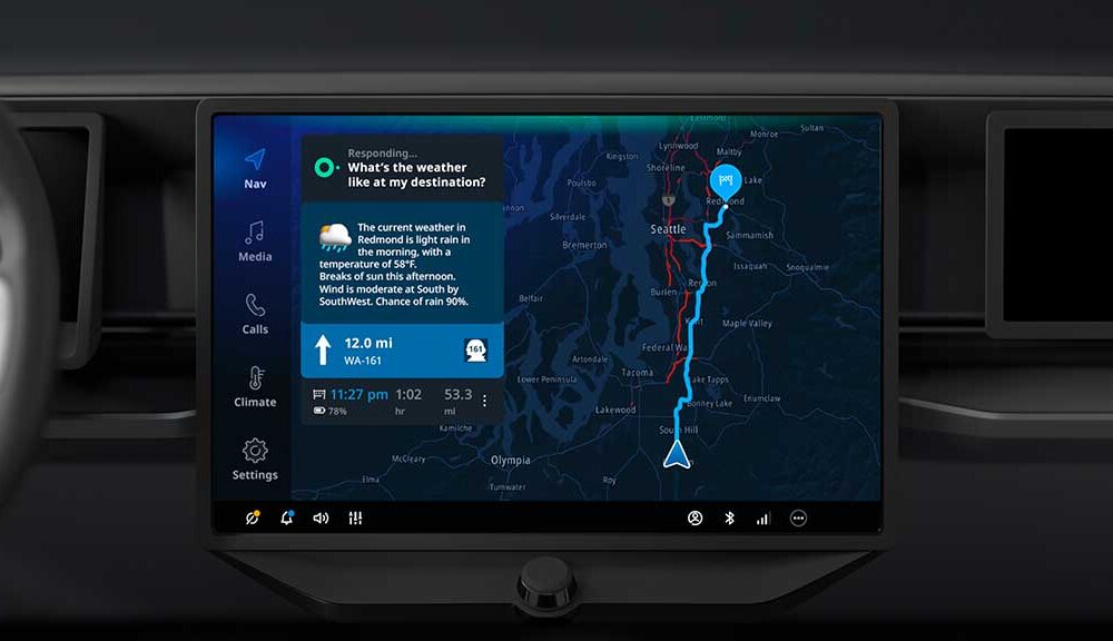 TomTom Microsoft AI