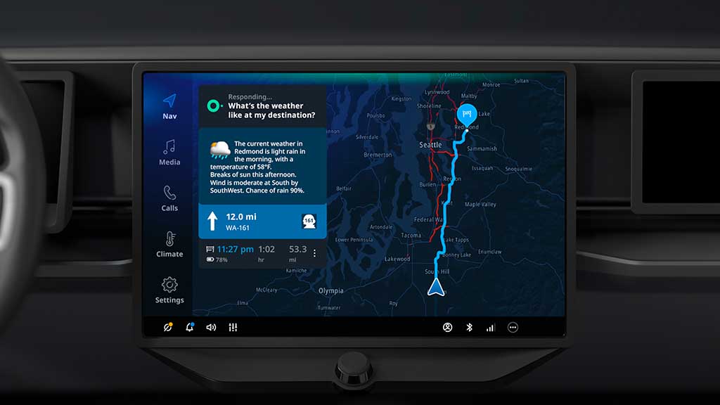 TomTom Microsoft AI