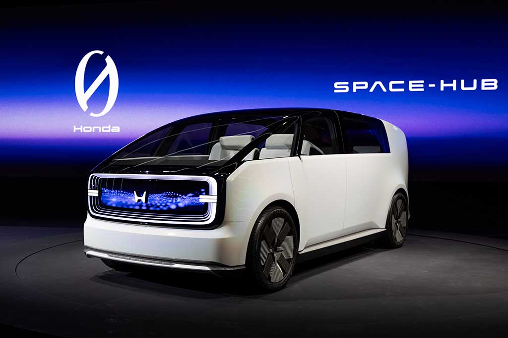 Honda 0 (zero) Series concept model Space-Hub at CES 2024