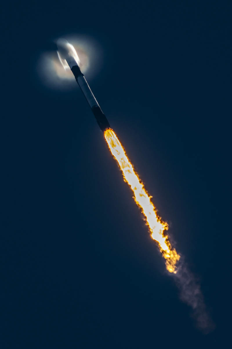 Falcon 9 Rocket MaxQ