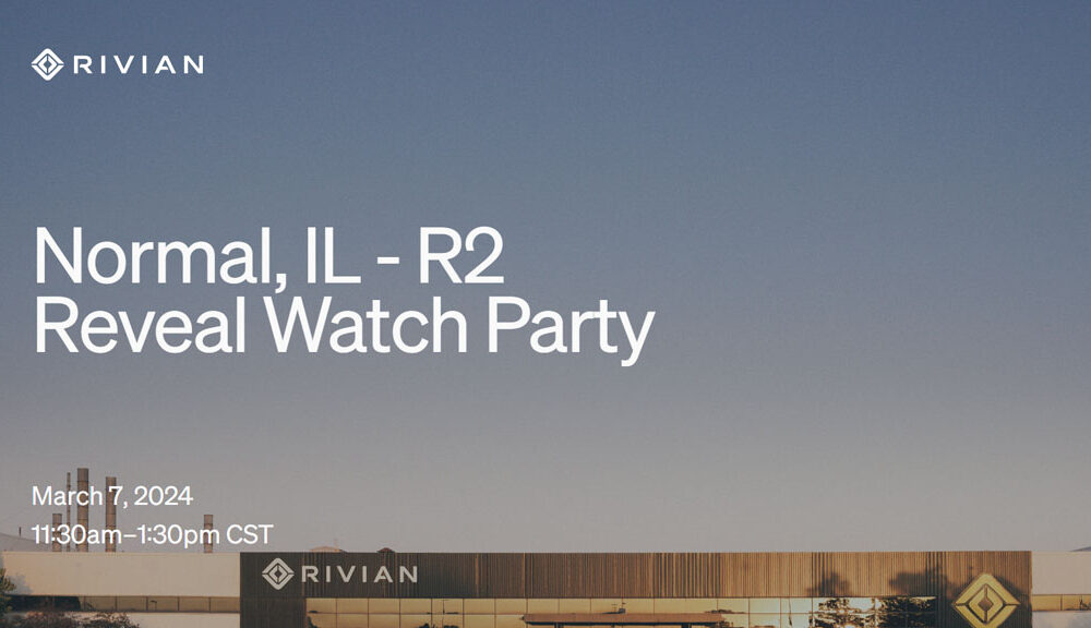 Rivian R2 Reveal Watch Party