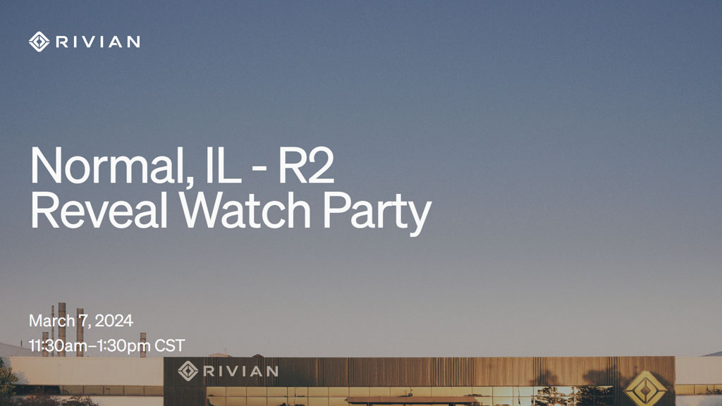 Rivian R2 Reveal Watch Party