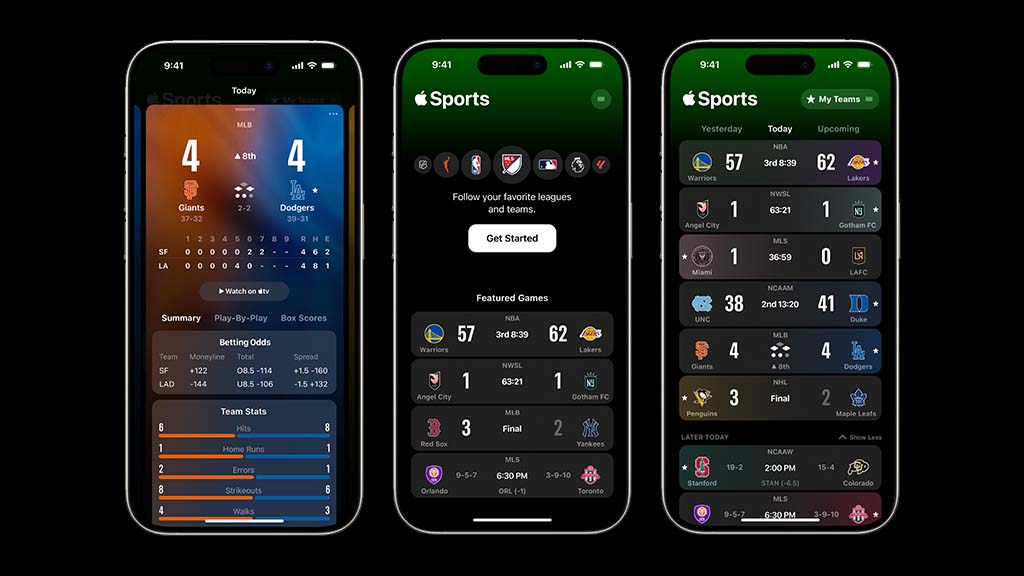 Apple Sports app