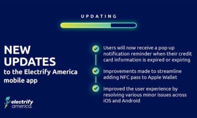 Electrify America app new features