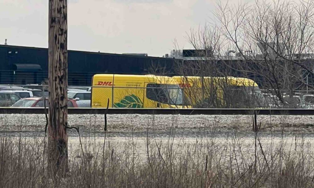 DHL Rivian Vans