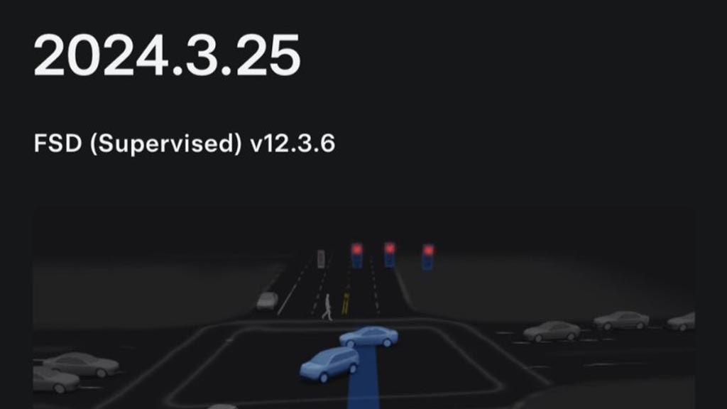 Tesla FSD 12.3.6