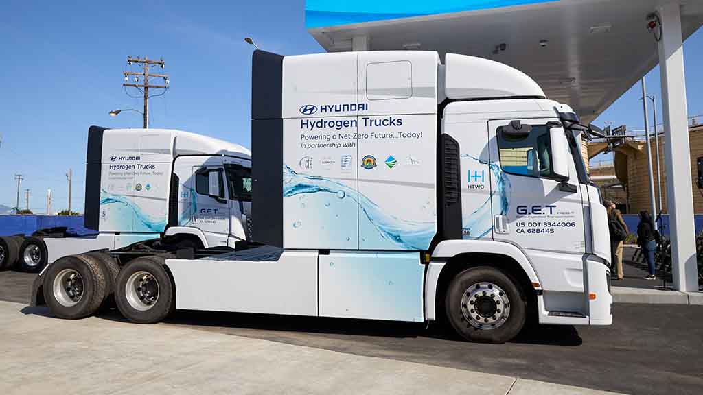 Hyundai XCIENT Hydrogen Fuel Cell Electric Truck