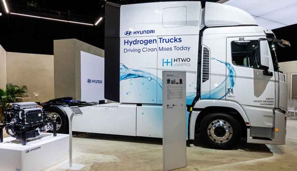 Hyundai XCIENT Hydrogen Fuel Cell Electric Truck