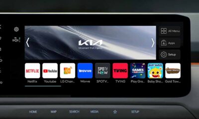 Kia EV3 LG webOS-based Automotive Content Platform (ACP)
