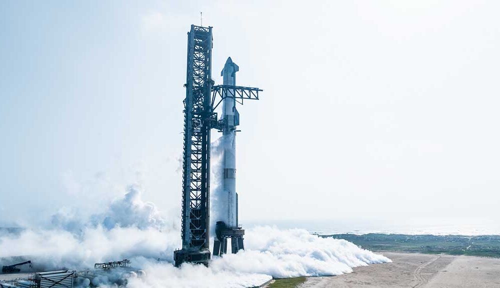 SpaceX conducting Wet Dress Rehearsal for Starship Flight Test at Starbase Texas
