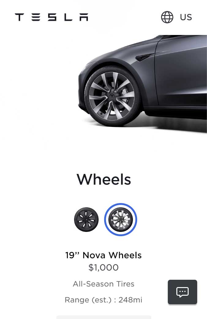 Tesla Model 3 Nova Wheels