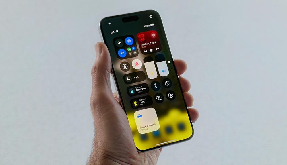 iOS 18 Control Center