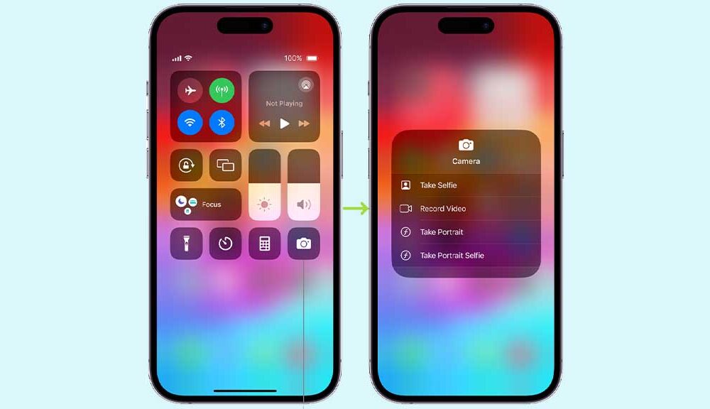 iOS Control Center