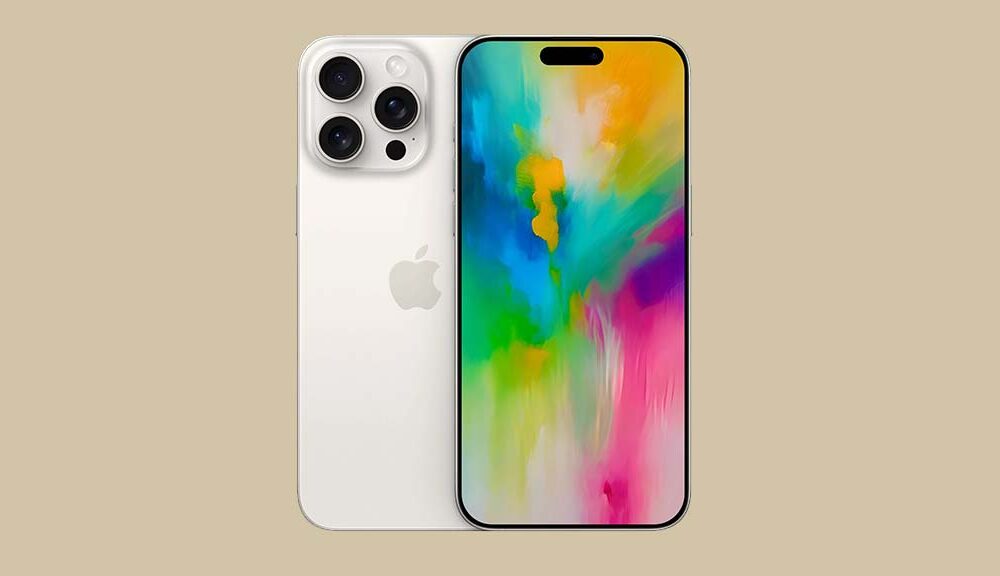 iPhone 16 Pro CAD Render