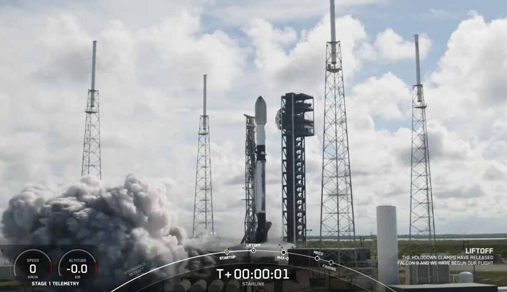 SpaceX Falcon 9 Mission Abort from a Mission on June 15, 2024