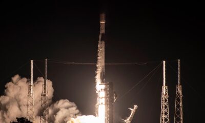SpaceX Falcon 9 Rocket Lifting Off