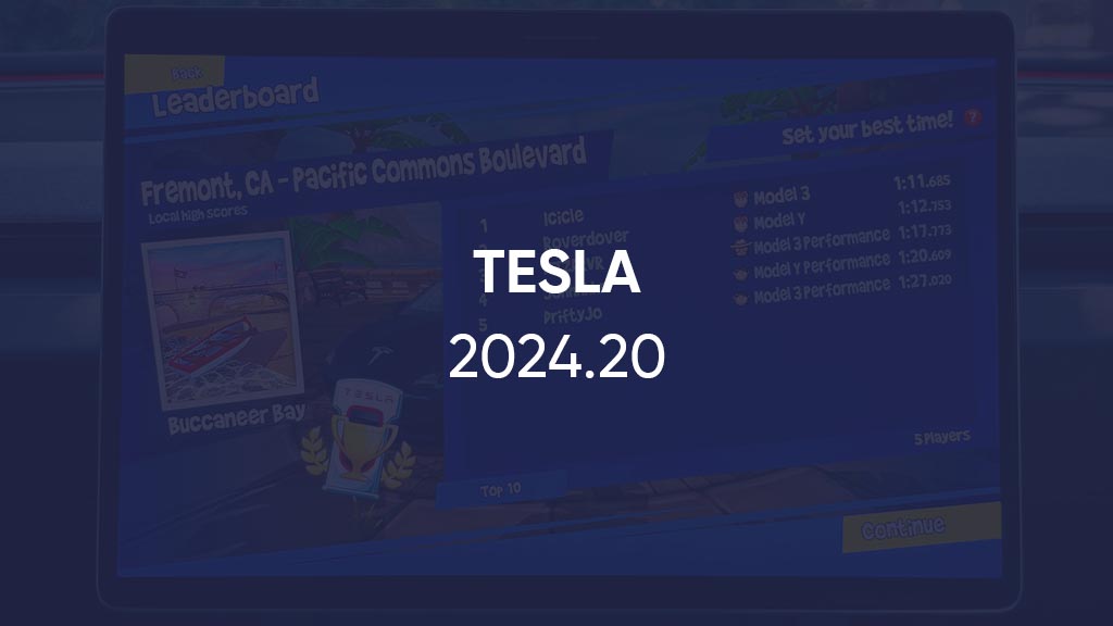 Tesla 2024.20