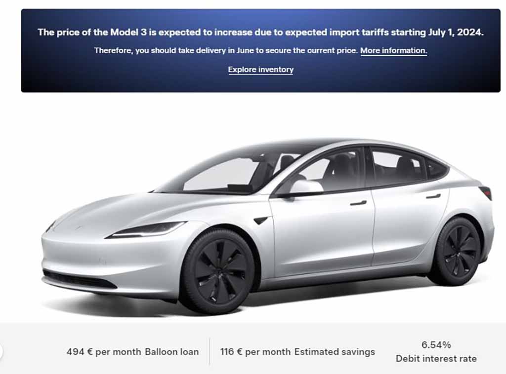 Tesla European Union tariffs