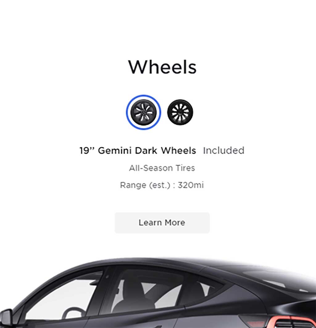 Tesla Model Y Dark Gemini Wheel Free