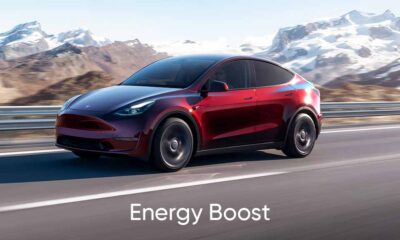 Tesla Model Y Energy Boost to add additional driving range