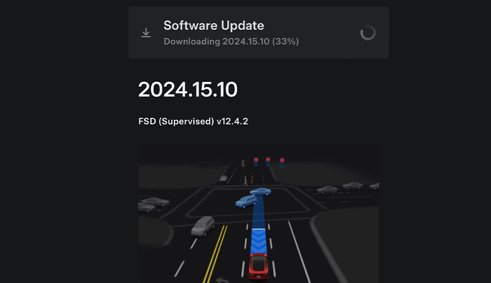 Tesla FSD 12.4.2