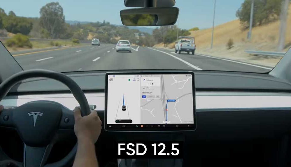 Tesla Full Self Driving (FSD) 12.5