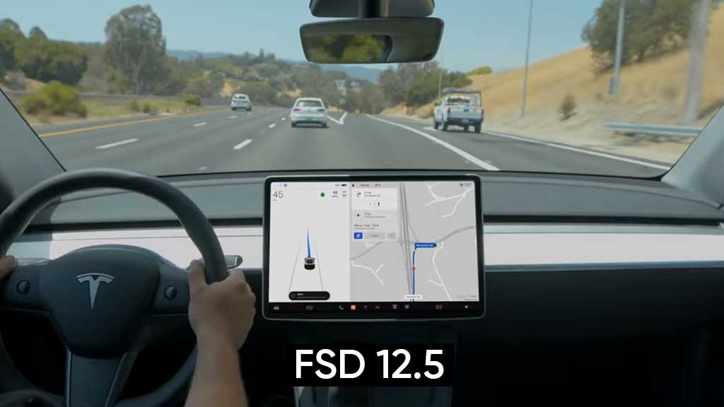 Tesla Full Self Driving (FSD) 12.5