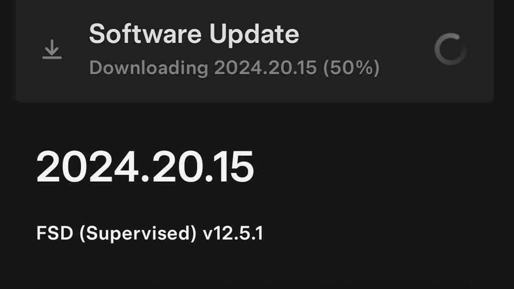 Tesla FSD 12.5.1