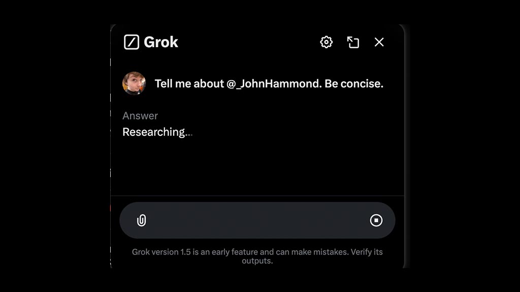 Grok Window Mode