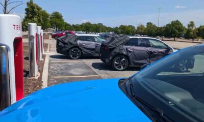 Hyundai Ioniq 5 and Kia EV6 spotted at charging with Tesla NACS connector