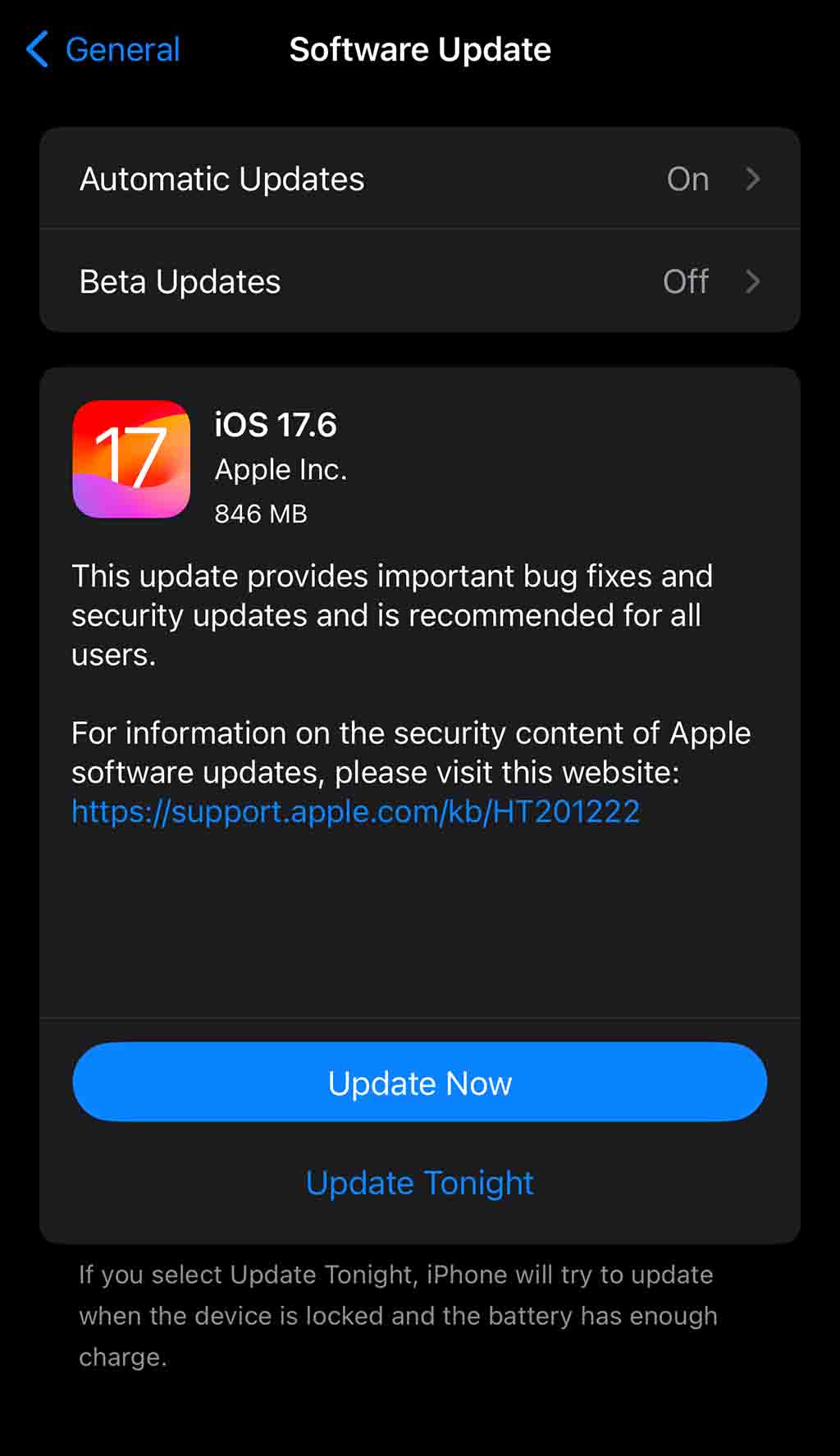 iOS 17.6