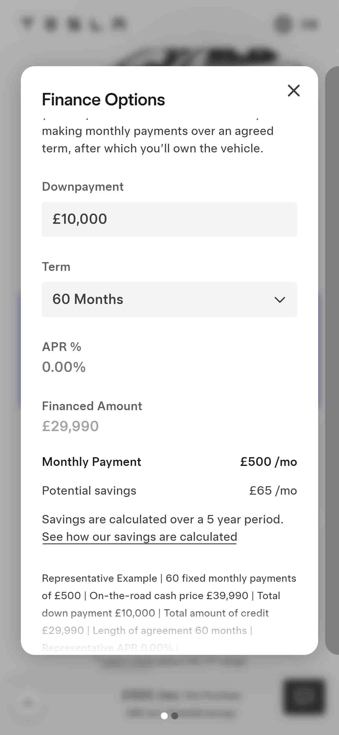 Tesla 0% Interest Rate on Model 3 and Model Y in the UK