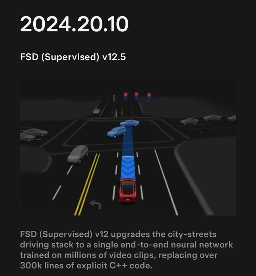 Tesla FSD 12.5