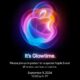 Apple Event iPhone 16 series launch September 9