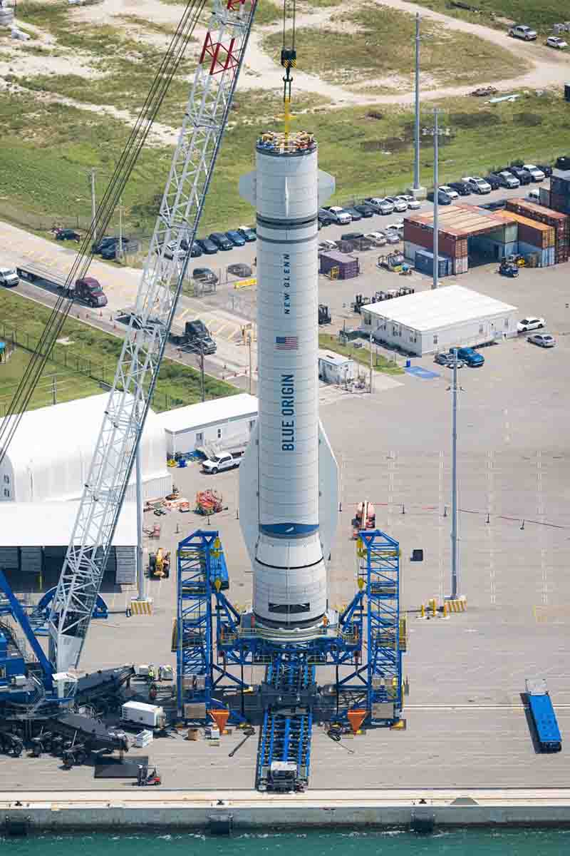 New Glenn First Stage recovery operations