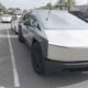 Tesla Cybertruck in a Parking Lot