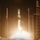 Falcon 9 lift off from Space Launch Complex 40 at Cape Canaveral Space Force Station in Florida