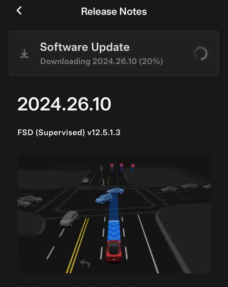 Tesla FSD 12.5.1.3 