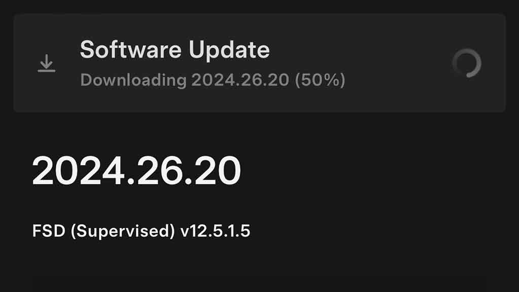Tesla FSD 12.5.1.5