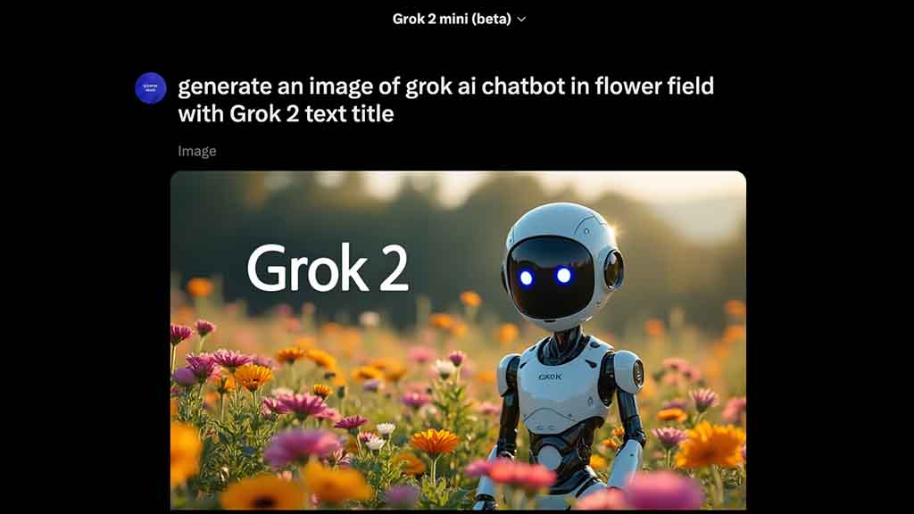 Grok 2 generative image