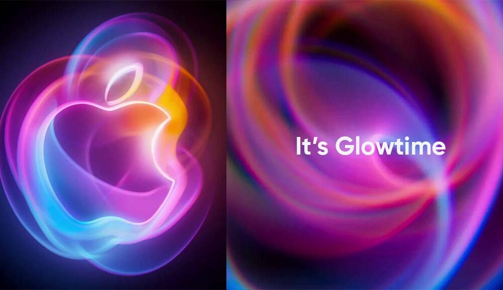 It's Glowtime Apple Event Animated Logo