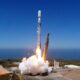 SpaceX Falcon 9 with 11th Rideshare Mission Lifting Off from Space Launch Complex 4E at Vandenberg Space Force Base in California