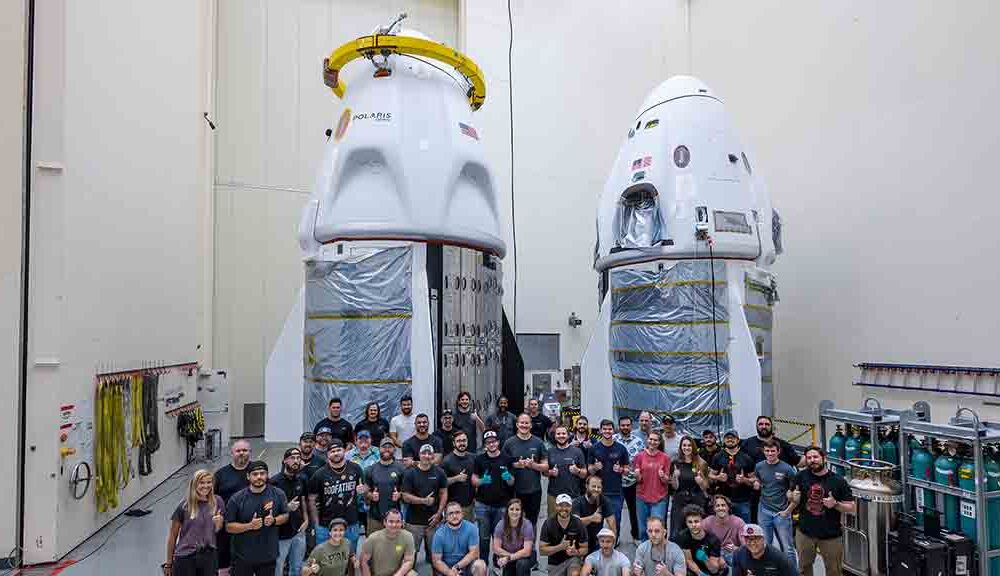 SpaceX Double Dragon Spacecraft