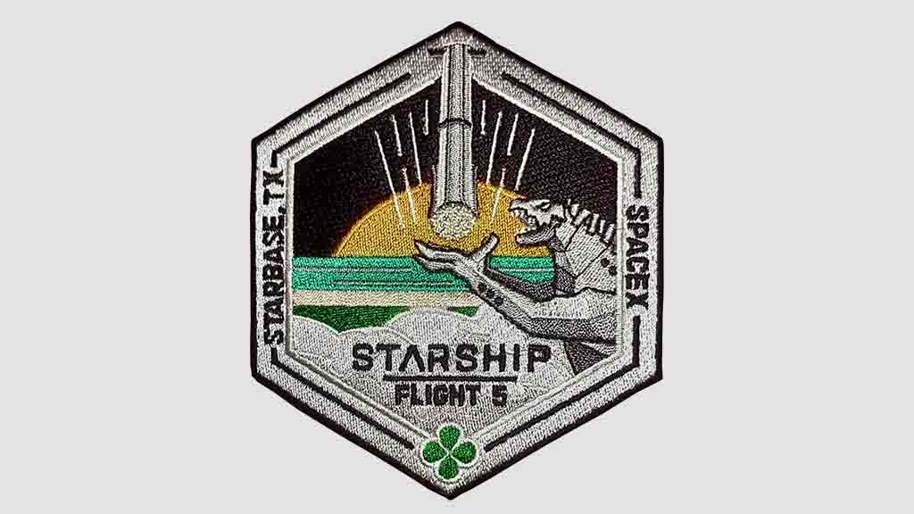 SpaceX Starship 5 Patch